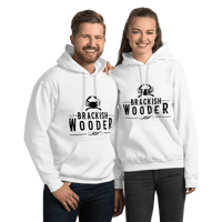 Image 24 of Classic Brackish Wooder Unisex Hoodie (Black Logo)