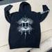Image of R.O.T.S. HOODED ZIP-UP SWEATSHIRT