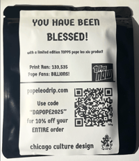 Image 3 of 2025 Topps NOW Pope Leo XIV Rookie Card | Print Run = 133,535 Pope Fans : BILLIONS | Gift Packaged |