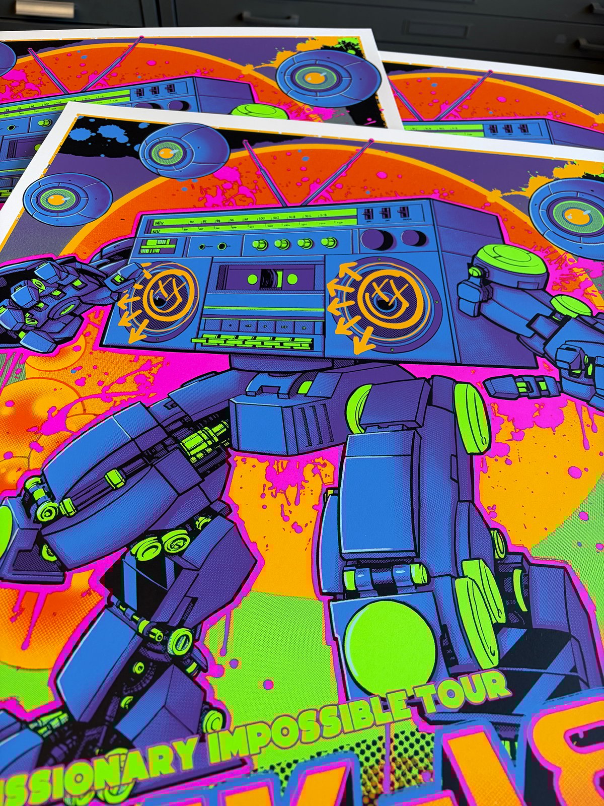 F4D Studios — Blink-182 Saratoga Springs Posters