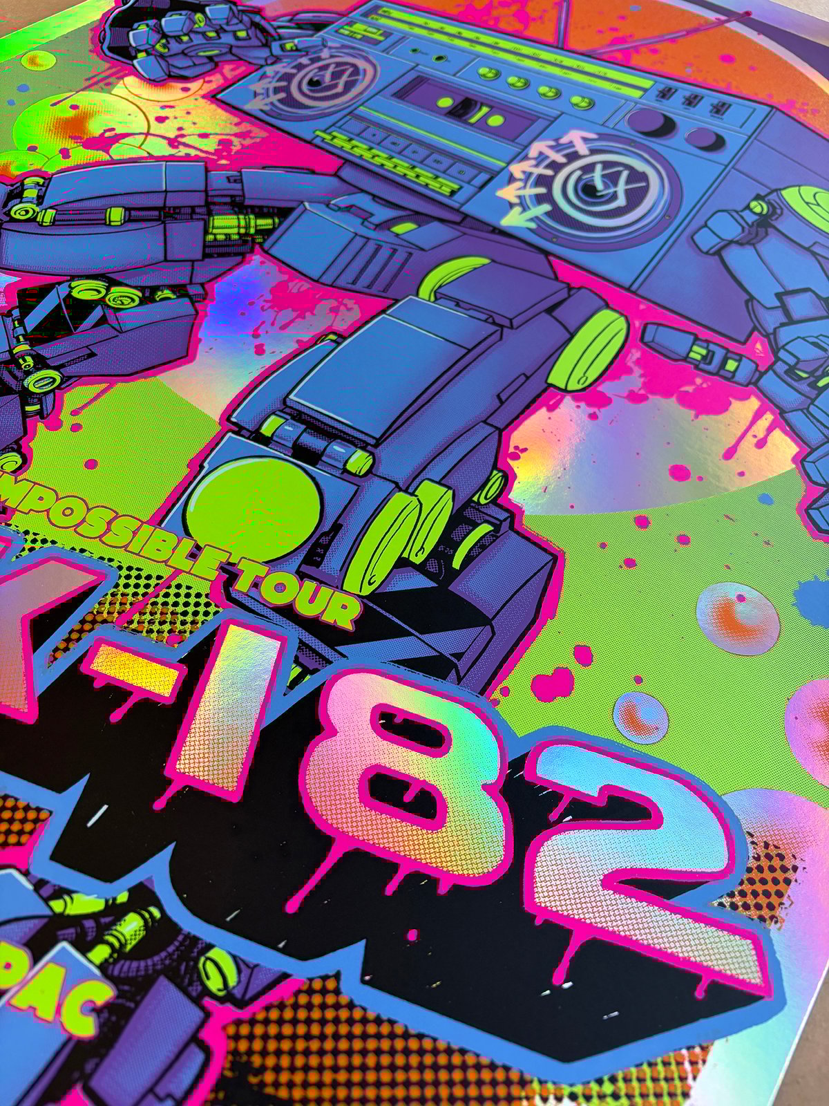 F4D Studios — Blink-182 Saratoga Springs Posters