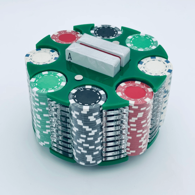 Image of Deluxe Poker Set- Carousel Style