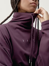 Image 3 of Sweatshirt Camille Dark Cherry