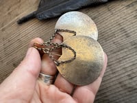 Image 7 of Alisha earrings . Solid brass construction n.3