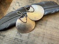 Image 4 of Alisha earrings . Solid brass construction n.3