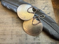 Image 5 of Alisha earrings . Solid brass construction n.3