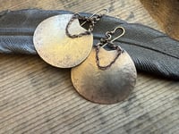 Image 6 of Alisha earrings . Solid brass construction n.3