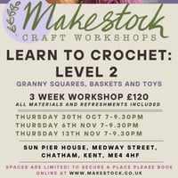 Image 1 of Learn to Crochet Level 2