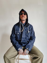 Image 2 of  "STEEL" DENIM SMOCK