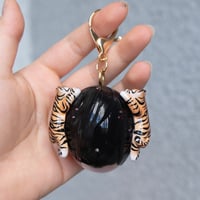 Image 4 of "Irina and Her Pet Tigers" Hand Made Bag Charm