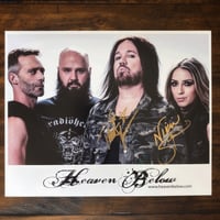 Group Shot signed 8X10 photo