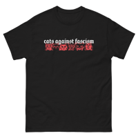 Cats Against Fascism T shirt