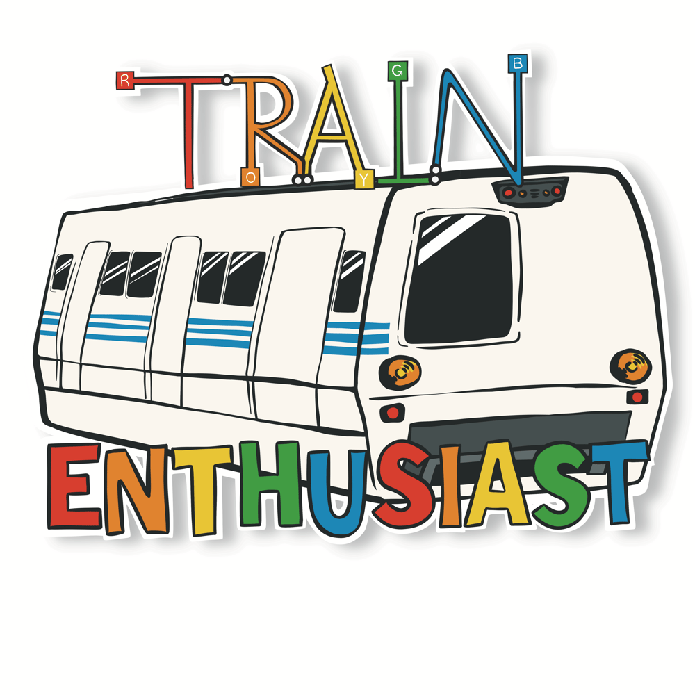 Image of Train Enthusiast (Sticker)