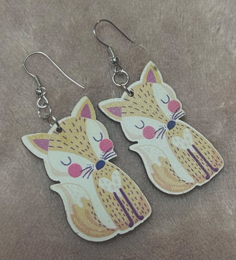 Image of Little fox earrings 