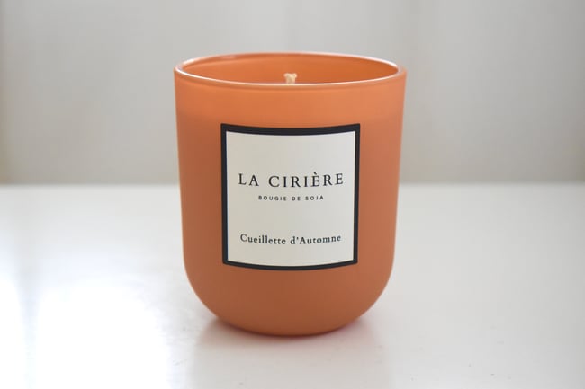 Bougie cueillette d'automne