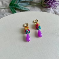 Image 1 of Pendiente Ramillete 003-