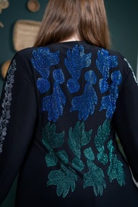 Image 3 of Celestial Elegance Embellished Maxi Dress