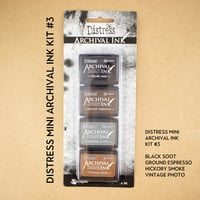 Image 6 of Stamp Pad Mini Kits (Set of 4) -  Ranger Archival Ink 