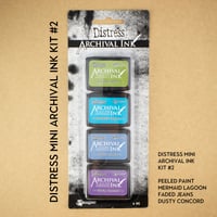 Image 7 of Stamp Pad Mini Kits (Set of 4) -  Ranger Archival Ink 