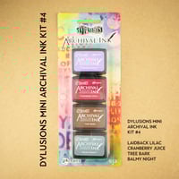 Image 10 of Stamp Pad Mini Kits (Set of 4) -  Ranger Archival Ink 