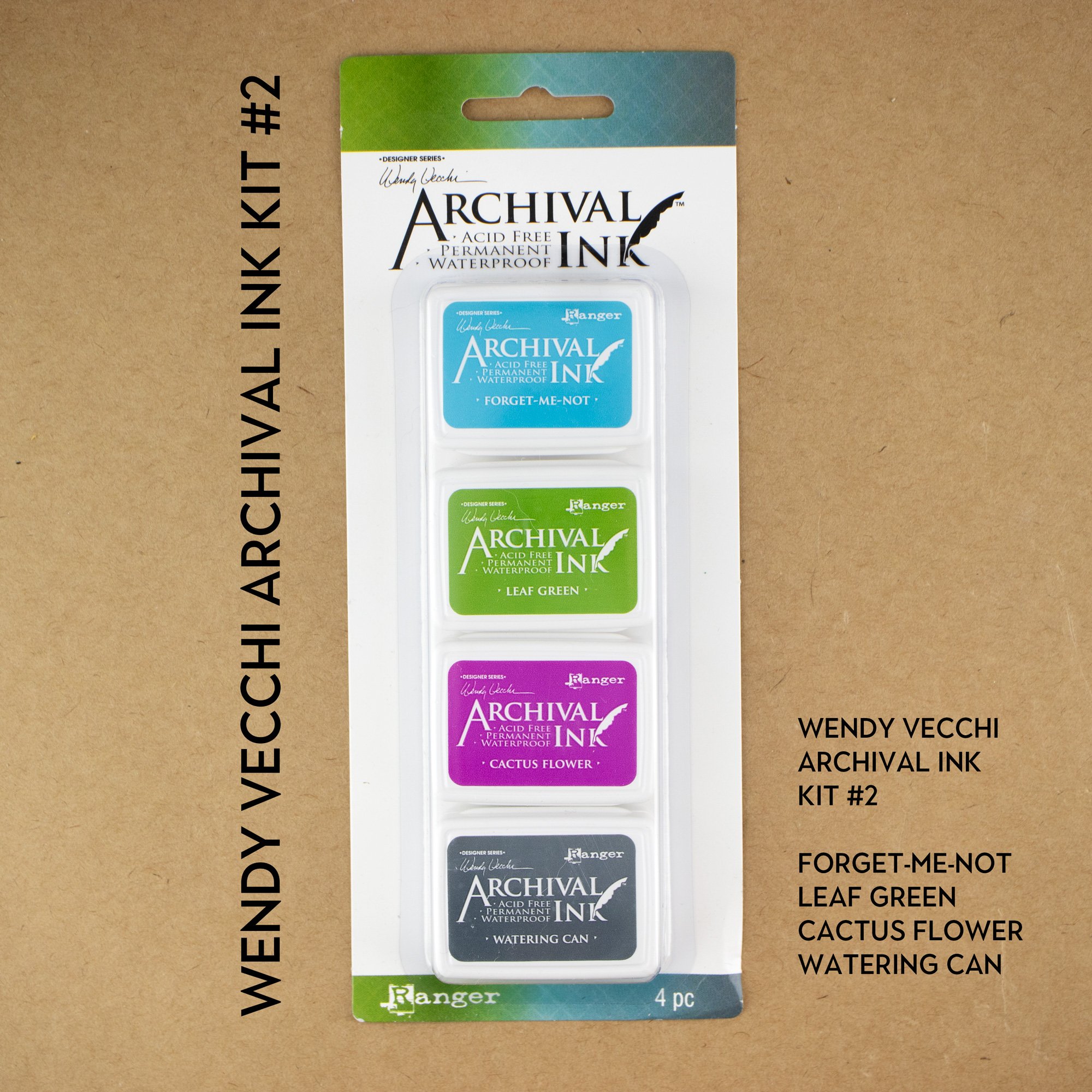 Ranger Wendy Vecchi Archival Re-Inker - 0.5 Oz Buttercup Dye Ink Refill