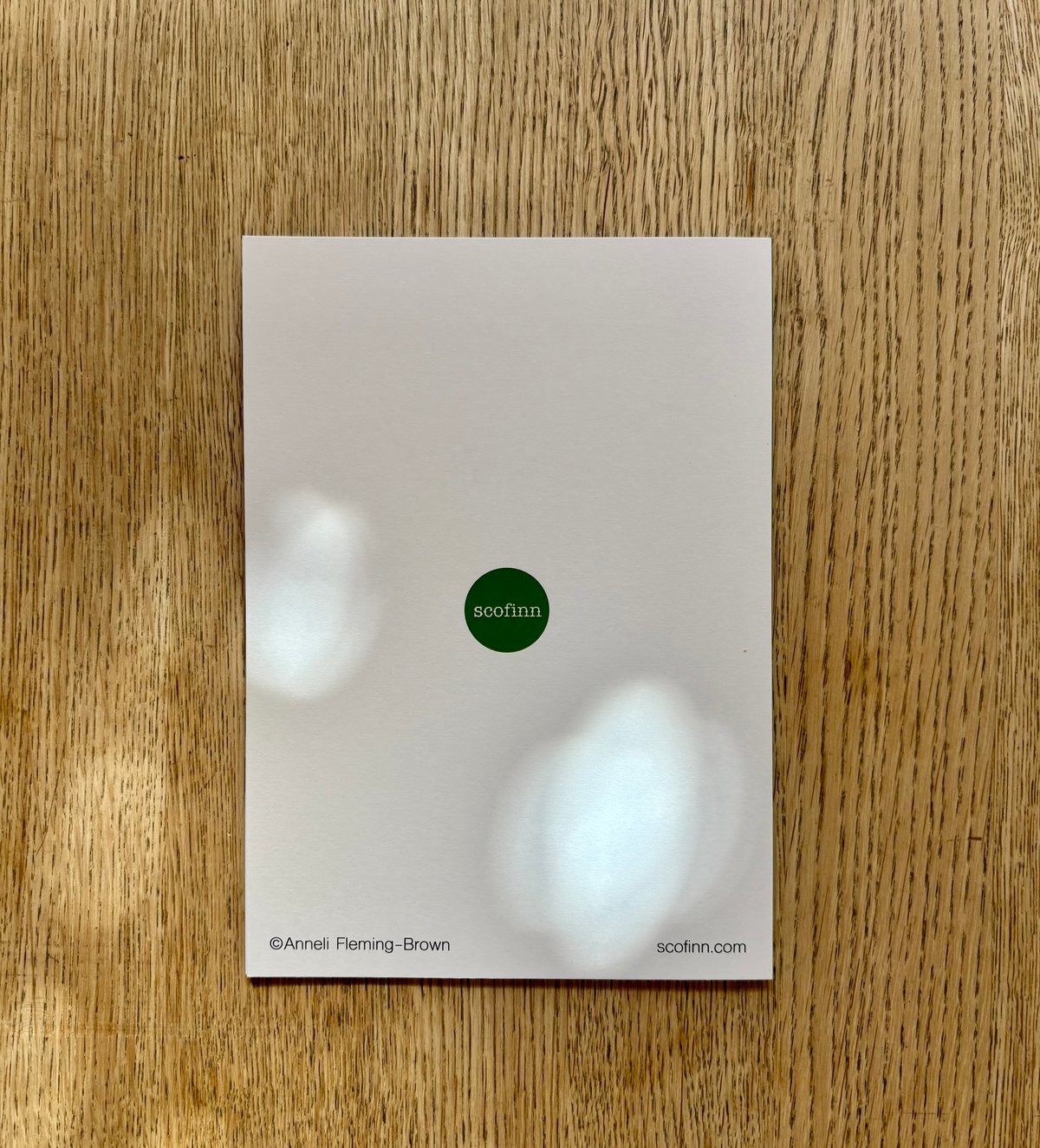 Scandi Angel/ Nordic Tree Christmas Card