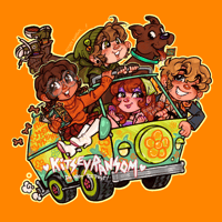 Scooby Squad: Charm & Sticker !