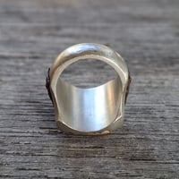 Image 4 of Soldier of Fortune Skull Ring #1, c. 1940s