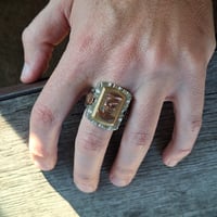 Image 5 of Soldier of Fortune Skull Ring #1, c. 1940s