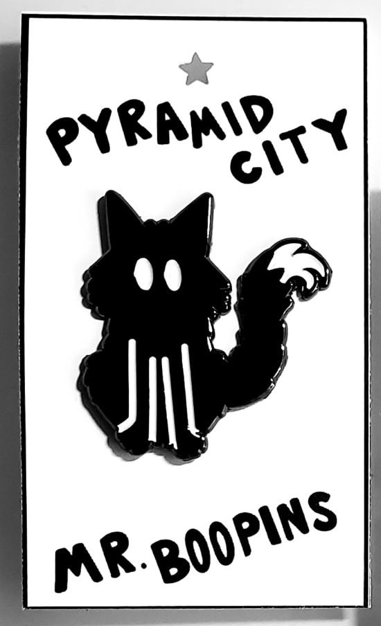 MR. BOOPINS ENAMEL PIN