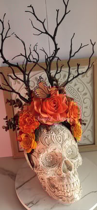 Image 1 of Monarchs and roses