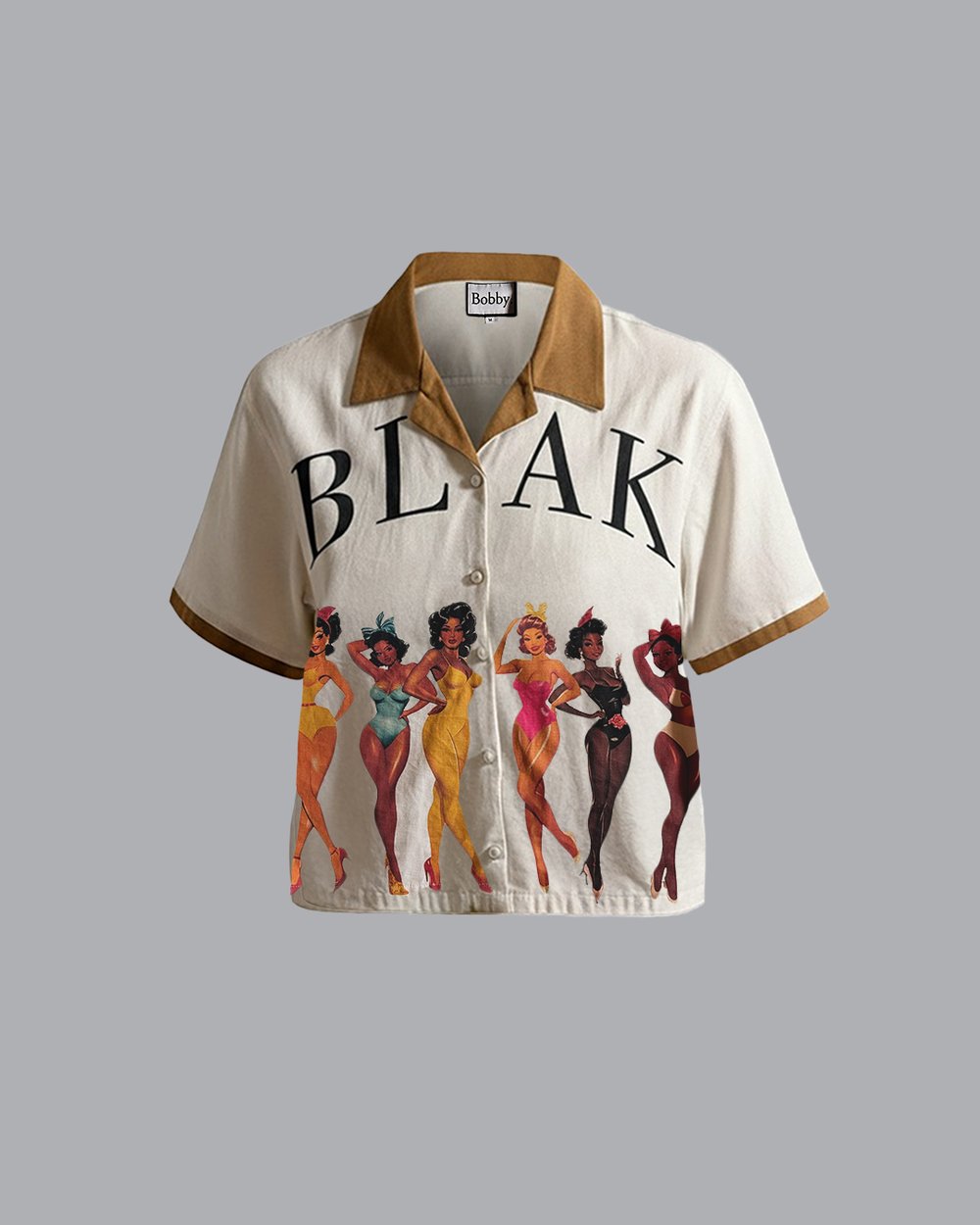 Image of The BLAK Beautiful Women Button Up