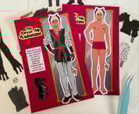 Image 1 of My Dress-Up Valentine Sticker+Card Set