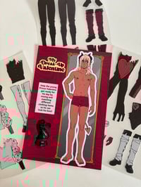 Image 3 of My Dress-Up Valentine Sticker+Card Set