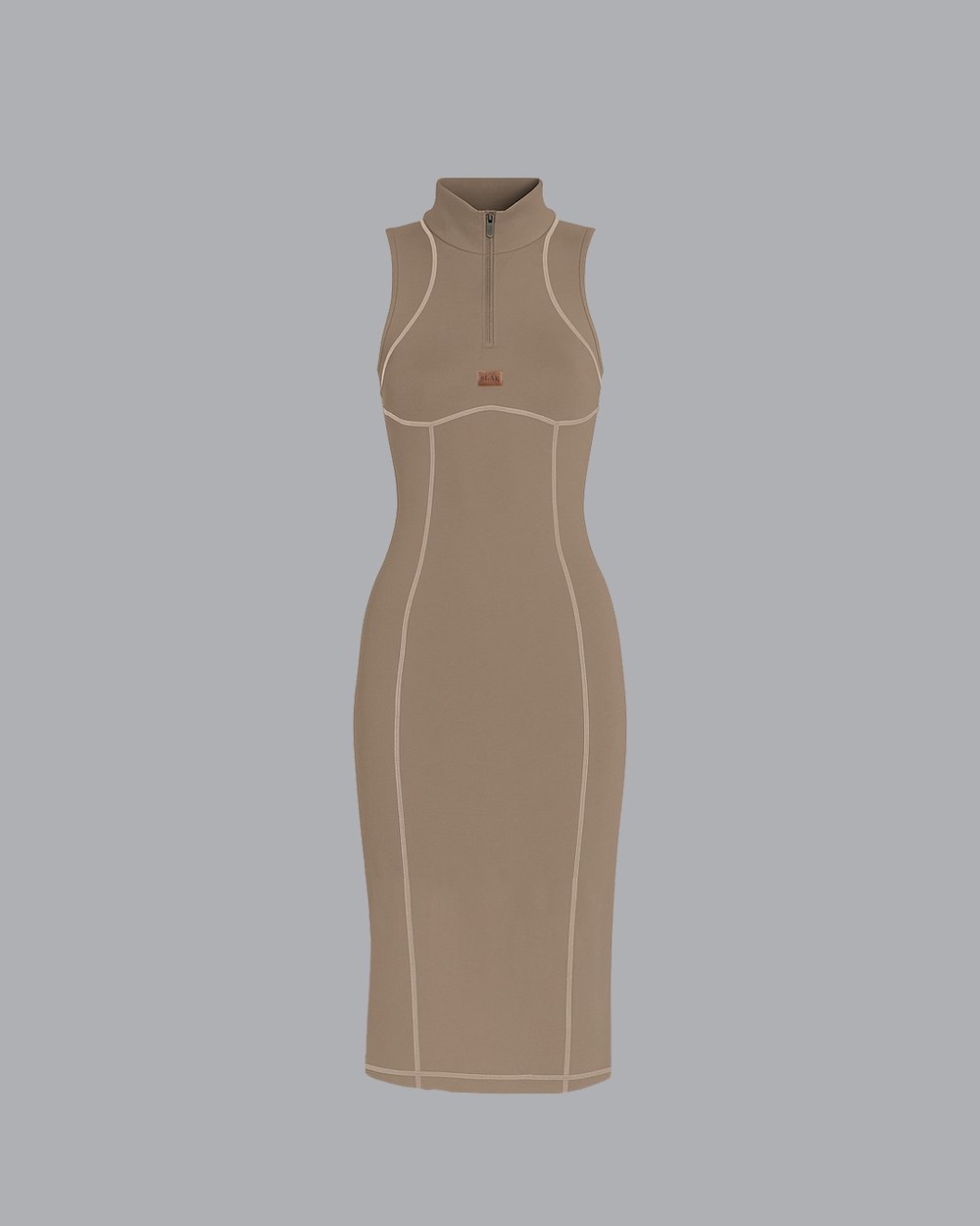 Image of The BLAK Bodycon Dress in Nude