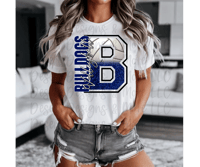 Image 1 of Bulldogs Volleyball shirt 