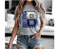 Image 2 of Bulldogs Volleyball shirt 