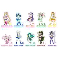 Preorder - Sailor Moon Store Original Mini Character Sticker