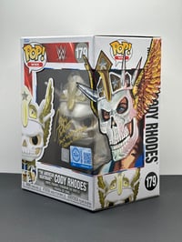 Image 2 of The American Nightmare Cody Rhodes SIGNED by Mask sculptor Kyle Roberts
