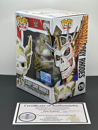 Image 1 of The American Nightmare Cody Rhodes SIGNED by Mask sculptor Kyle Roberts