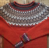 Image 1 of Riddari - Alpaca wool sweater - Rust - Preorder