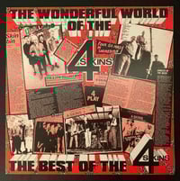 4-SKINS - "The Wonderful World Of The..." LP (Red Vinyl) 