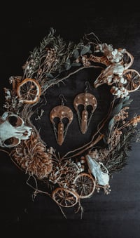 Image 5 of Ornate brass earrings