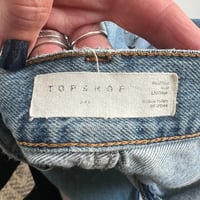 Image 9 of Women's Top Shop  Button fly jeans High rise ,relaxed fit cropp SZ 27 