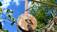 Image 1 of Cherry/Walnut Minstrel Banjo