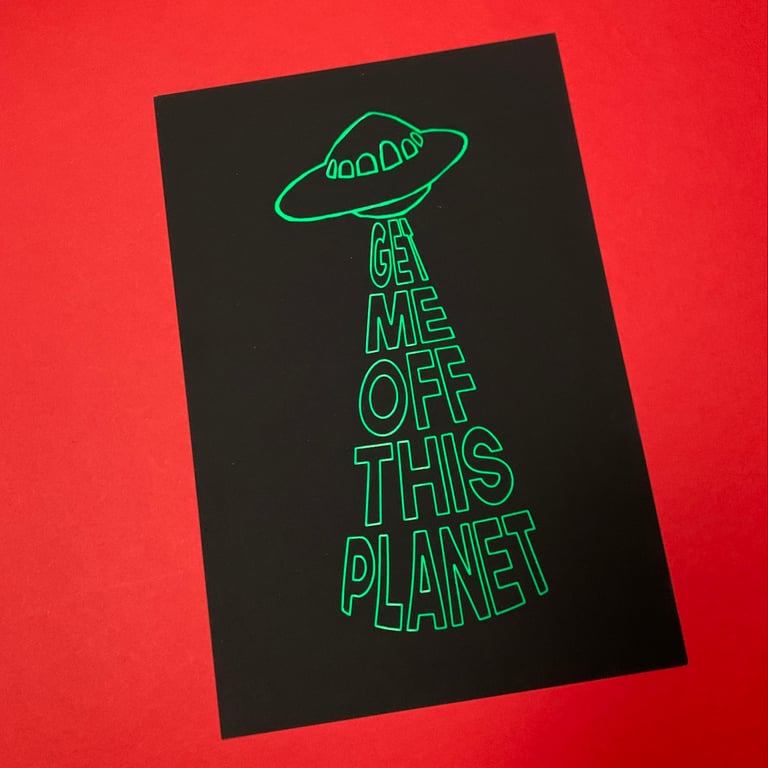 GMOTP metallic Foil print 5x7 / 6x9