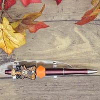 Image 3 of Spooky Witch Beaded Pen 
