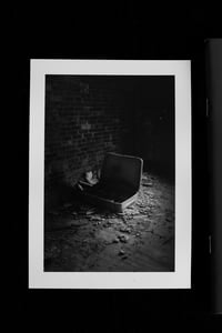 Image 2 of The Fading Room Zine with Limited Edition Silver Gelatin print(Suit Case)