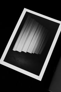 Image 3 of The Fading Room Zine with Limited Edition Silver Gelatin print(Curtain)