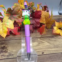 Image 1 of Ghost Witch Beaded Pen 